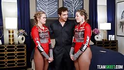 River Lynn, Chloe Rose - Ready, Set, Fuck! Chloe & River's Flag Girl Audition 14 03 2026