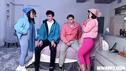 Lulu Chu, Kimmy Kimm - Our Pussy Withdrawal Ends With A Snowed In Swap 29 12 2024