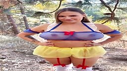 Ava Nicks - Happy Halloween!! Snow White Gets Lost In The Forest And Can't Find Her Dwarfs