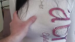 18 yr old amateur teen stars in this POV sex video