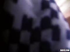 Babes with slutty desires are giving this dude awesome blowjob