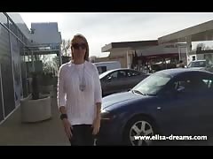 Erotic and Flashing video in a journey in Nice