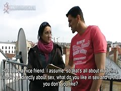 Hot tattooed model is trying porn