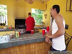 Daddy throat and step mom and friend's step daughter share girlfriend and